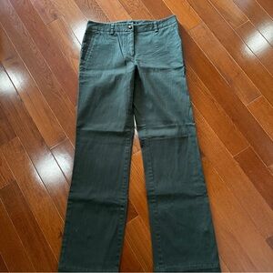 Kenneth Cole green straight leg pants 6